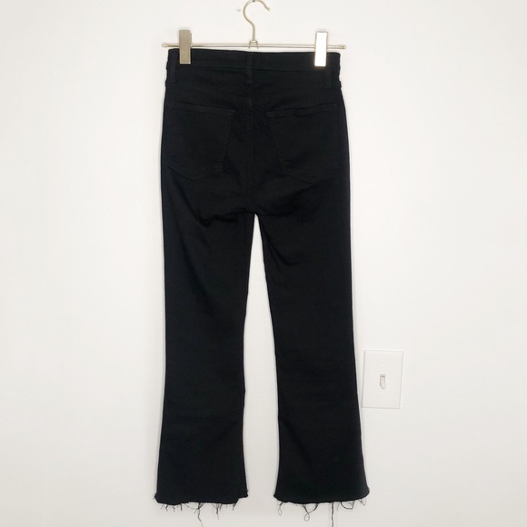 Reformation • Flood and Flare Jeans Cropped Black - Picture 4 of 8